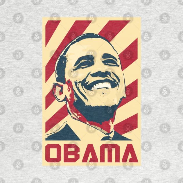 Obama Retro Propaganda by Nerd_art